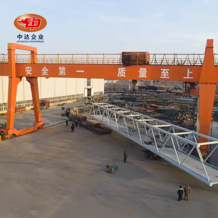 Demountable Warren-Type Steel Truss Bridge